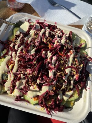 Rice salad bowl  at Tastebuds in Willits