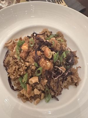 Tofu fried rice   at Hell's Kitchen in Ledyard