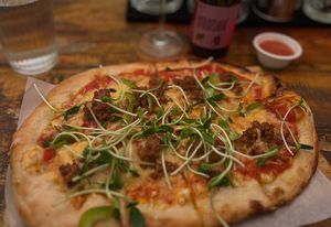   at Monstro Pizza Bar in Vilnius