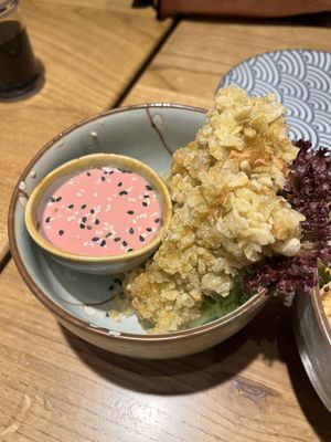 Crispy tofu  at Udum 2 Vegan in Cologne