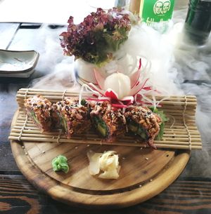 Green Spirit Rolls, 7.50€ at Udum 2 Vegan in Cologne