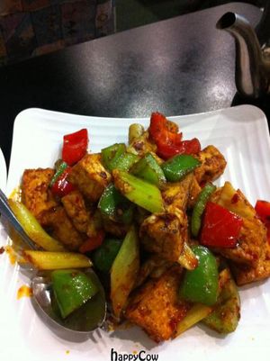 Twice Cooked Tofu at Bamboo Garden in Millbrae