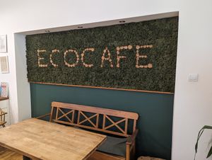 Eco café at Ecocafe in Budapest