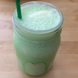 Vegan thick shake  at Two-Bit Villains in Adelaide