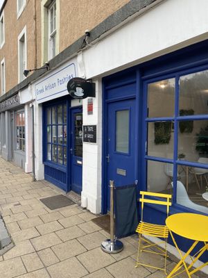 Outside   at Greek Artisan Pastries in Edinburgh