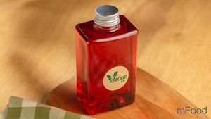 HIBISCUS LEMONADE WITH CHIA  at Vedge Macau in Macau