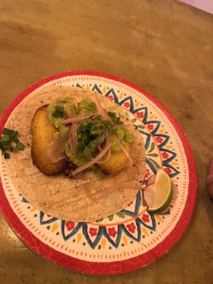 Tacos very tasty and vegan  at Chiwawa Cantina Vecindario in Gran Canaria