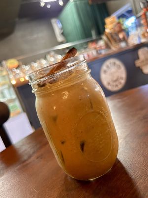 Fall seasonal drink  at Retro Roast in Orlando