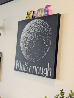 Kloß enough at Kloßinsel in Jena