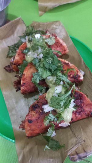 Quesobirria absolutely delicious at Guak-Mole in Puebla