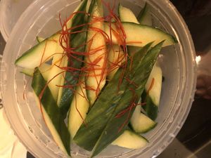 Spicy cucumber #vegan   at Yayoi Ramen in Carle Place