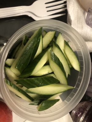 Spicy cucumber   at Yayoi Ramen in Carle Place