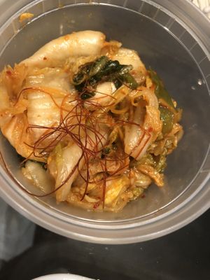 Kimchi  at Yayoi Ramen in Carle Place