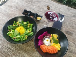 Room service at Joyously Raw Villas in Ubud