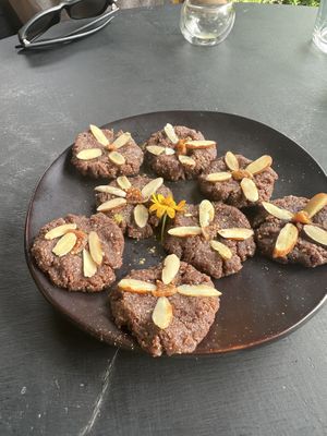 Raw vegan cookies   at Joyously Raw in Ubud