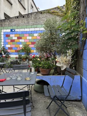 Innenhof   at Kafé Kanggui in Brest