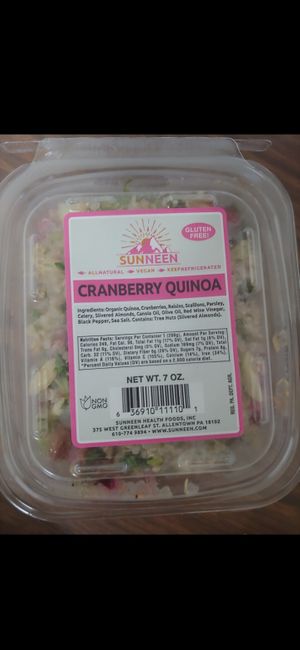 Premade quinoa at MOM's Organic Market in Waldorf