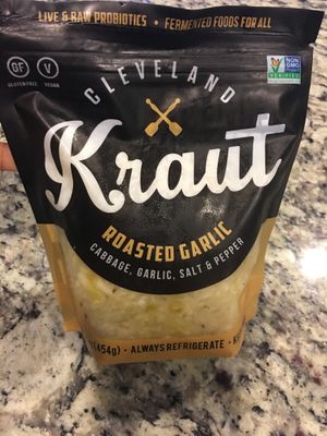 Roasted Garlic Kraut at MOM's Organic Market in Waldorf