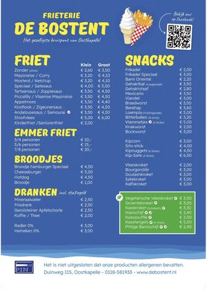   at Frieterie De Bostent in Oostkapelle