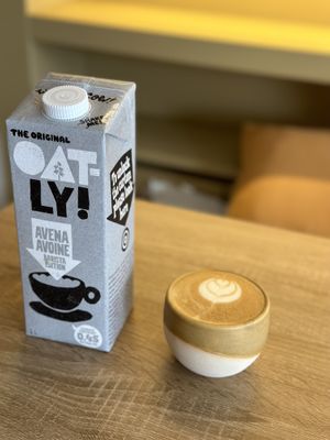 The milk they use   at Maison SOA in Strasbourg