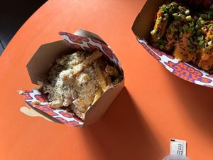 Garlic chips  at The Saucy Cow in Cork