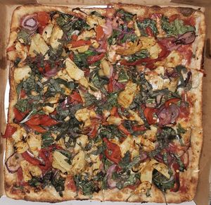 Medium Vegan at Williamsburg Pizza in Omaha