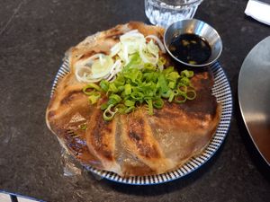 Gyoza - big portion! at Afuri in Toronto