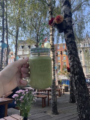 Morning glory smoothie   at Akhnaton in Amsterdam