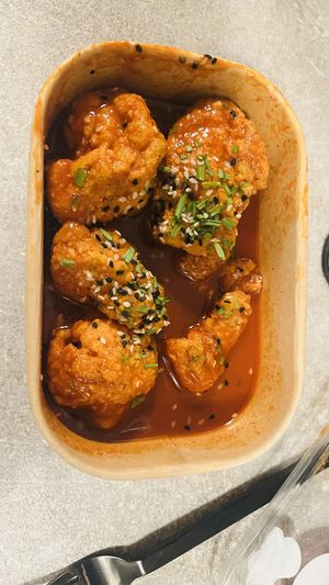 vegan cauliflower  at gogo - Edeka Böcker in Hamburg