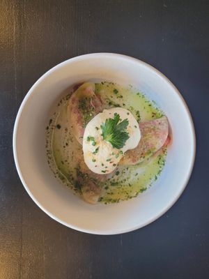 Ravioles de colrave at Cocotte in Fribourg