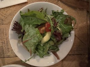 Small salad (side dish).  at L'Osteria in Bonn