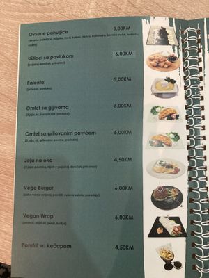 breakfast and burger  at Coffee & Lounge Bar Elti  in Brcko