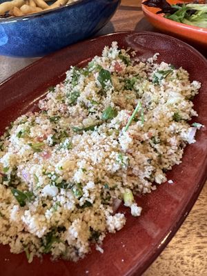 Couscous specially made   at Meze Moon in Chico