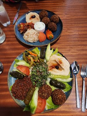 So fresh and good! The service was excellent. Such nice atmosphere. The owner also has a resturant in San Francisco. High quality at Meze Moon in Chico