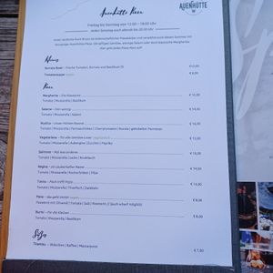Menu 3 at Auenhütte in Hirschegg