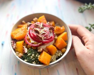 Savory bowl at Café Studio in Paris