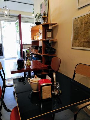 Interior at Café Studio in Paris
