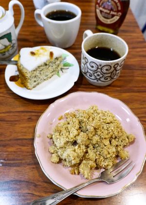 Brunch desserts at Café Studio in Paris