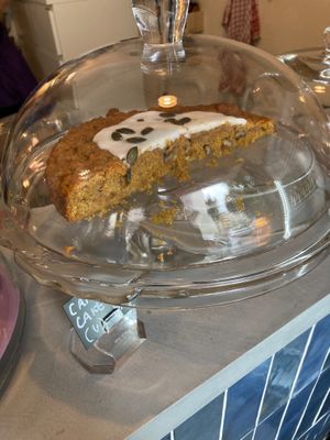 Carrot cake at Café Studio in Paris