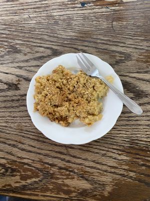 Crumble  at Café Studio in Paris