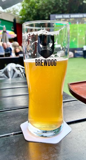 Vegan beer at The Irish Village in Dubai