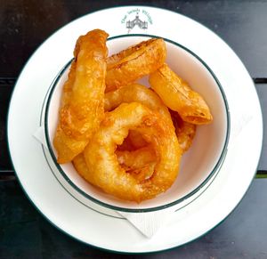Onion rings  at The Irish Village in Dubai