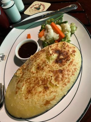 Vegan Cottage Pie with Veg & Gravy  at The Irish Village in Dubai