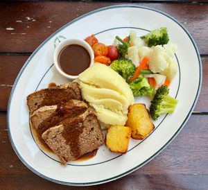 Nut roast  at The Irish Village in Dubai