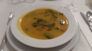 "Sopa de legumes" at Bom Jesus in Valenca