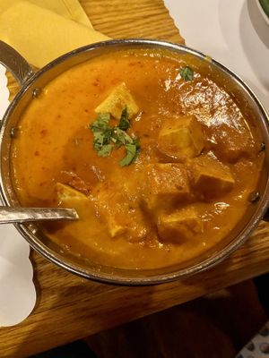 Coconut tofu   at Mumbai House in Salt Lake City