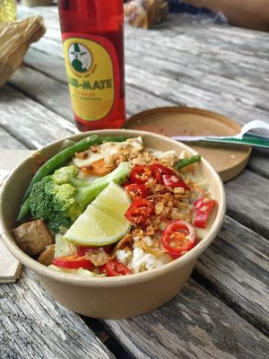 Pad-Thai with Tofu at Thai Wok Kitchen in Bern