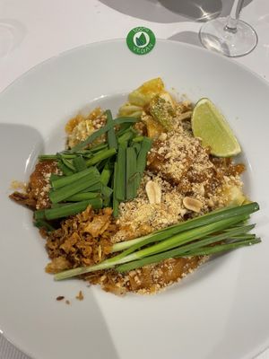 Tofu pad Thai  at Nok Nok Authentic Thai Food in Swansea