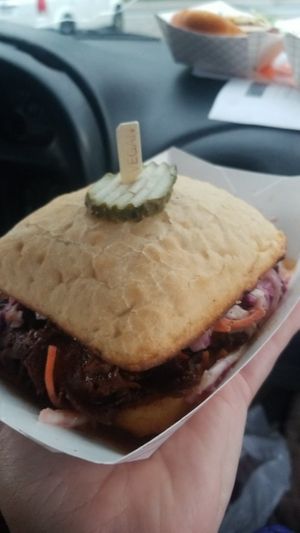 BBQ was very yummy at Mean Mandy's in Asheville