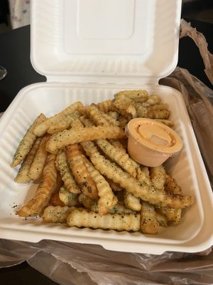 Furitake Fries  at Mean Mandy's in Asheville